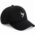 Agora Phoenix Adjustable 5-Panel Cap - Black