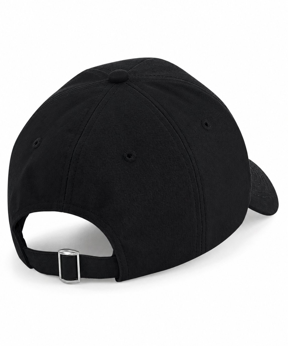 Agora Phoenix Adjustable 5-Panel Cap - Black