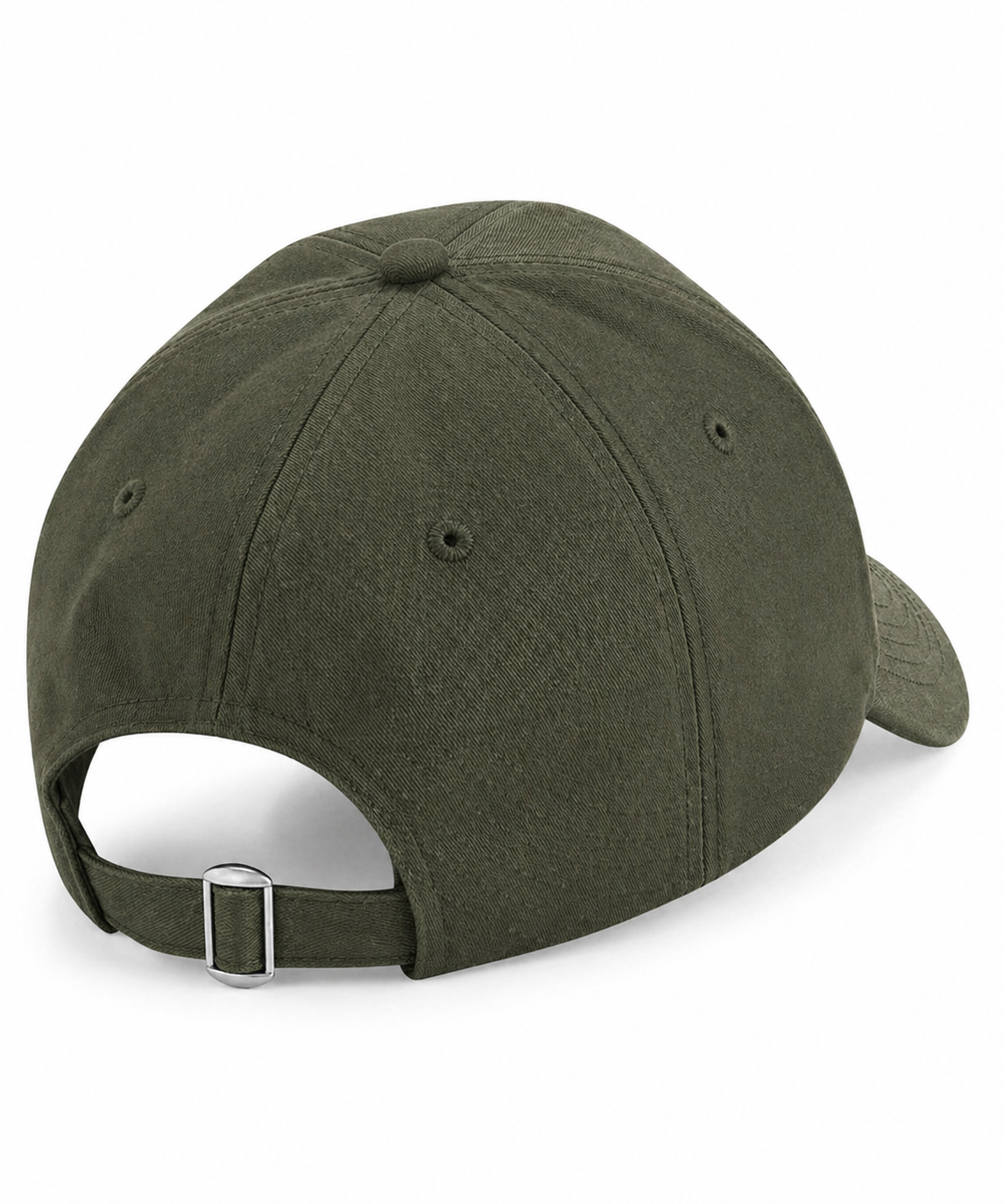Agora Phoenix Adjustable 5-Panel Cap - Olive Green