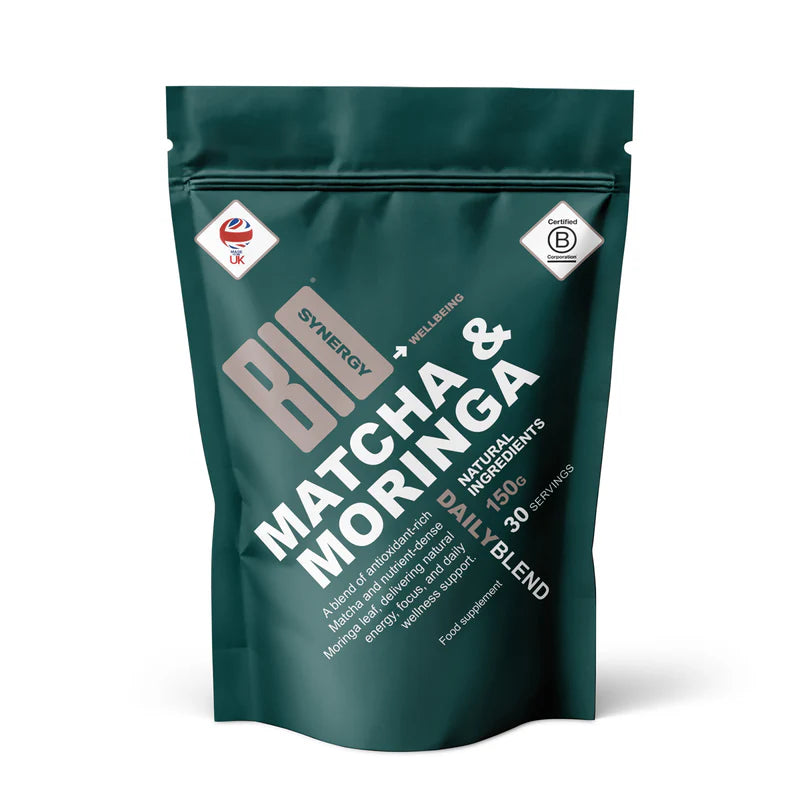 Bio-Synergy® Matcha & Moringa Powder