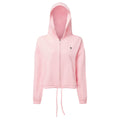 Cropped Oversized Full-Zip Hoodie
